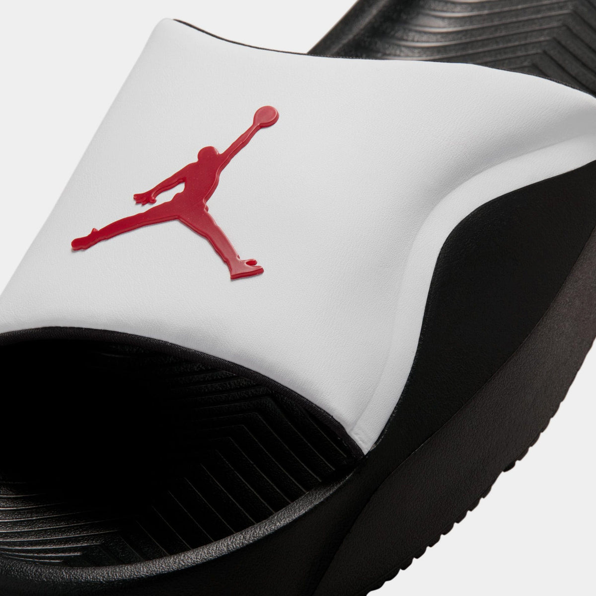 Air Jordan Franchise Slides Mens Sandals (White/Black/Gym Red)