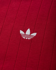 adidas Men's Drop Needle 3-Stripes T-Shirt Team Victory Red