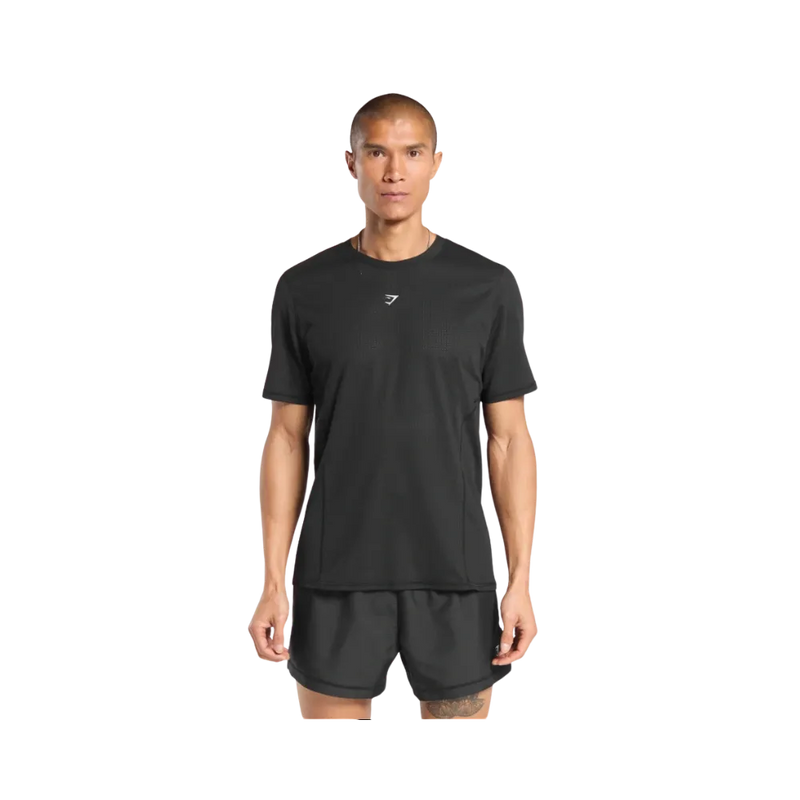 Gymshark Running T-Shirt Slim Fit Black