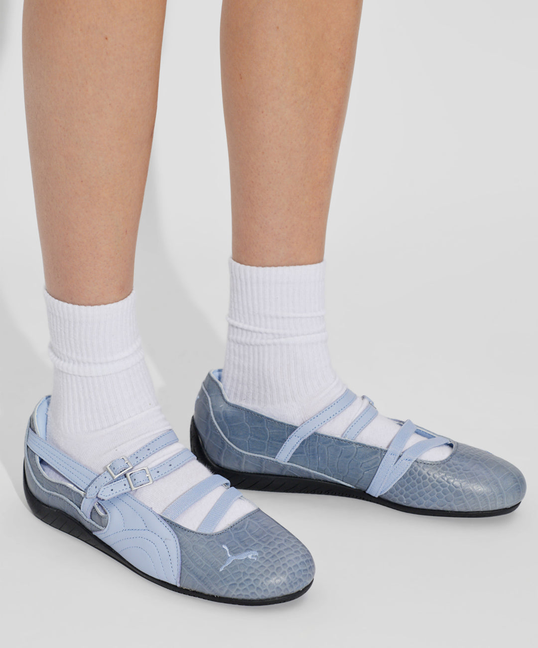 PUMA | SPEEDCAT BALLET CROC { SNOW MOUNTAIN BLUE/PUMA BLACK