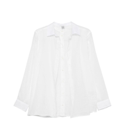White Double Collar Shirt