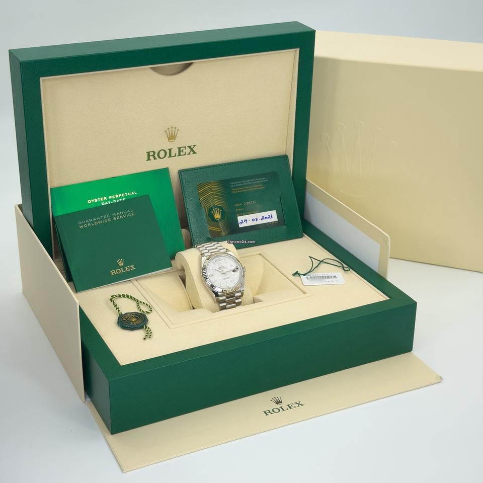 Rolex | Day-Date | 228236 | Platinum | 40 mm | Platinum | Meteorite | Automatic
