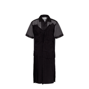 Black Mesh Design Dress