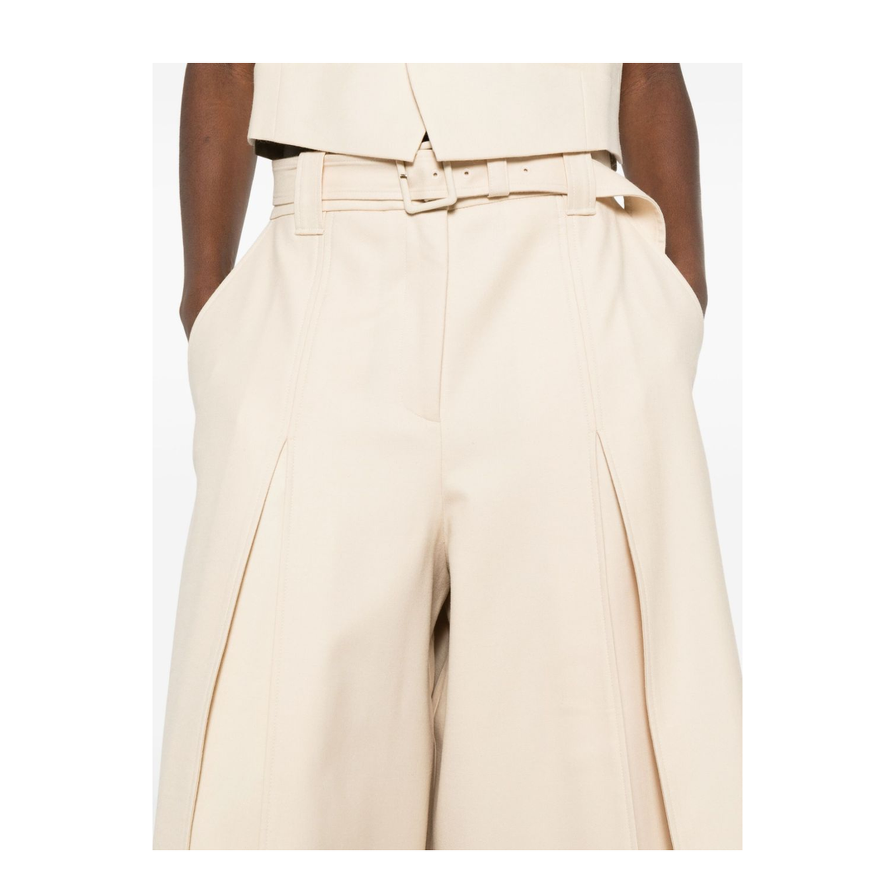 Hypnotic Wool Culotte Cream