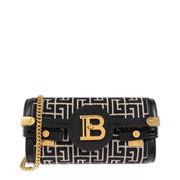 B-Buzz Pouch 23 in Monogrammed Jacquard Canvas and Leather
