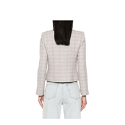 Wool Blend Blazer Jacket
