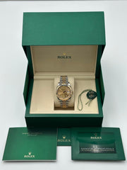 Rolex | Datejust | 126333 | Steel | 36 mm | Steel | Champagne | Automatic