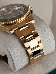 Rolex | Submariner | 116618LN | Yellow gold | 40 mm | Yellow gold | Black | Automatic