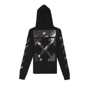 Off-White Caravaggio Arrows Hoodie Black/Multicolor