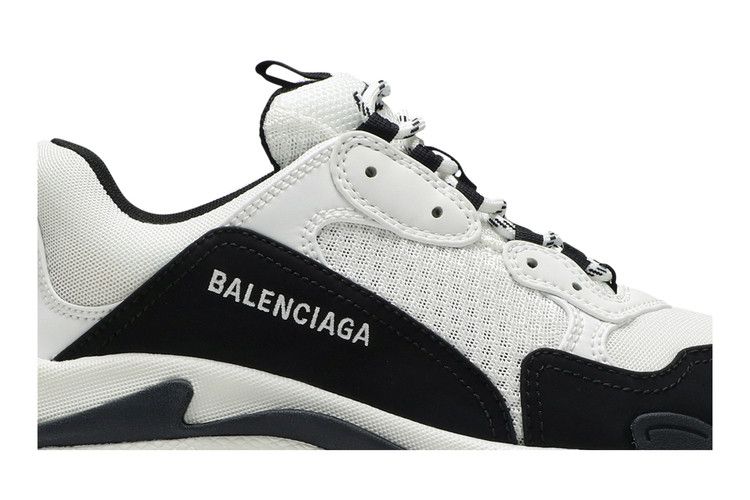 Balenciaga Triple S White Black