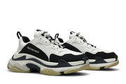 Balenciaga Triple S White Black