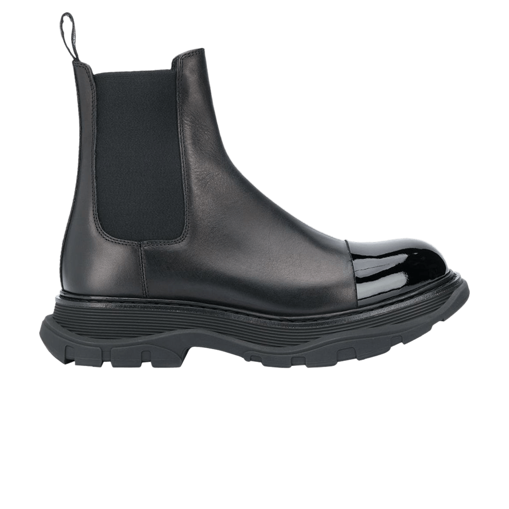 Alexander McQueen Chunky Chelsea Boot Black