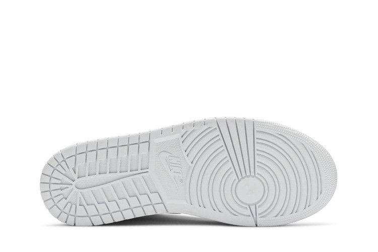 Air Jordan 1 Mid Triple White 2020