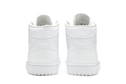 Air Jordan 1 Mid Triple White 2020