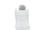 Air Jordan 1 Mid Triple White 2020