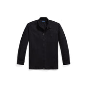 Garment Dye Cotton Long Sleeve Full Zip Overshirt