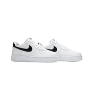 Nike Air Force 1 Low '07 'White Black Pebbled Leather' (2021)