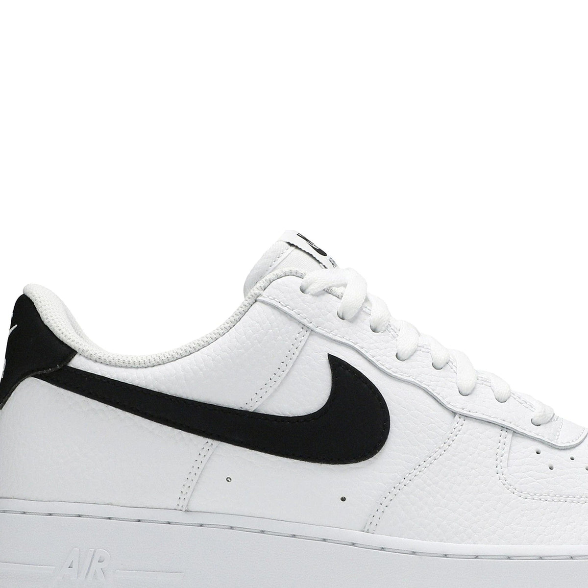 Nike Air Force 1 Low '07 'White Black Pebbled Leather' (2021)