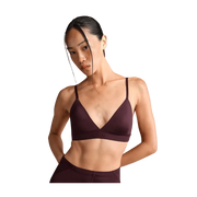 Nike x Skims Shine Women's Triangle Bra CURRANT