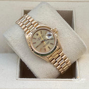 Rolex | Datejust | 69178 | Yellow gold | 26 mm | Yellow gold | Champagne | Automatic