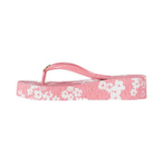 Michael Kors Bedford Printed Signature Logo Flip Flop Carnation