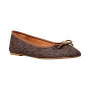 Savannah Signature Logo Ballet Flat BROWN
