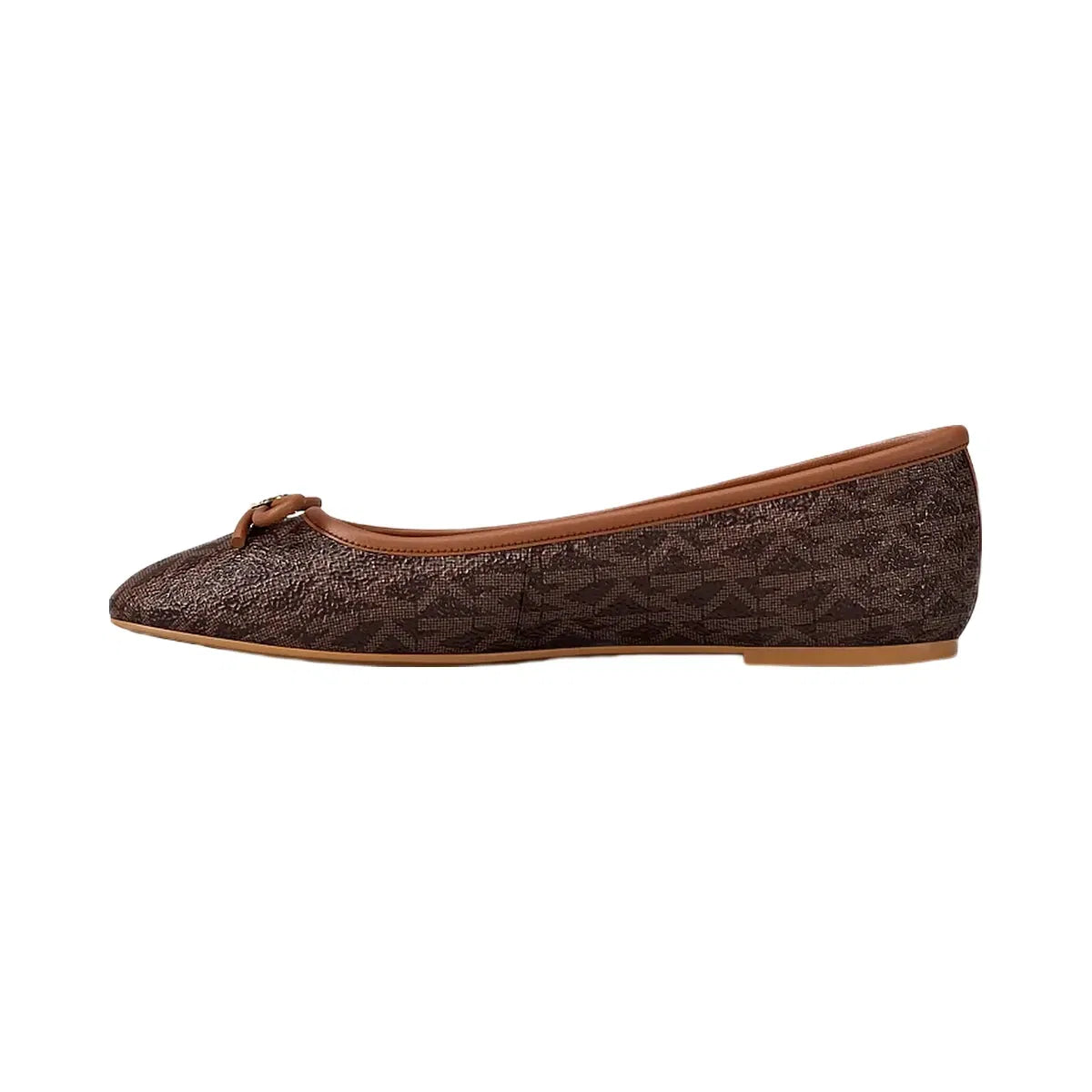 Savannah Signature Logo Ballet Flat BROWN