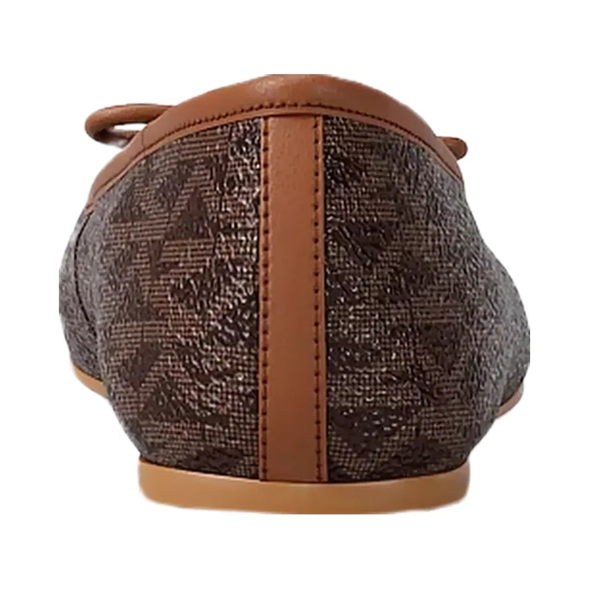 Savannah Signature Logo Ballet Flat BROWN