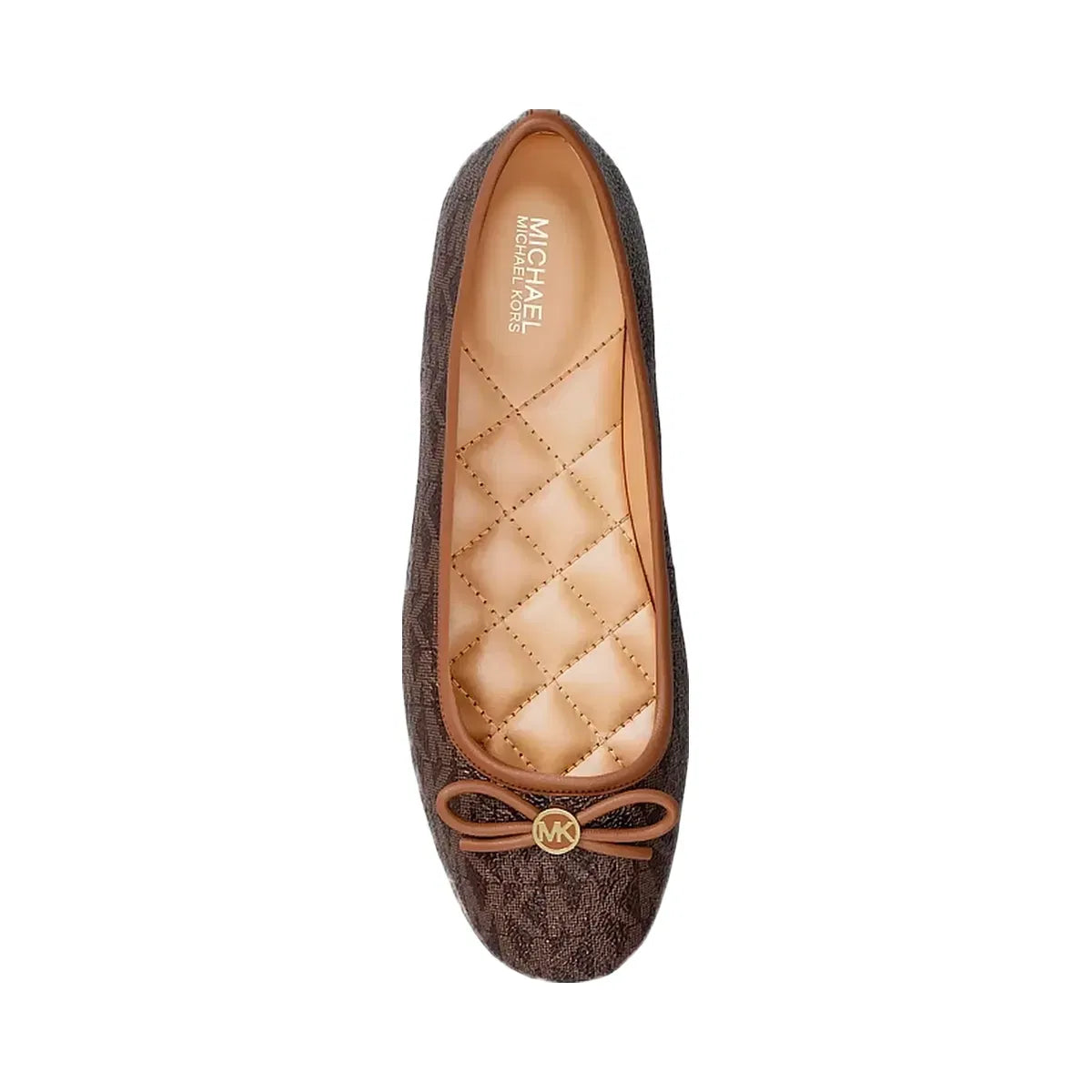 Savannah Signature Logo Ballet Flat BROWN
