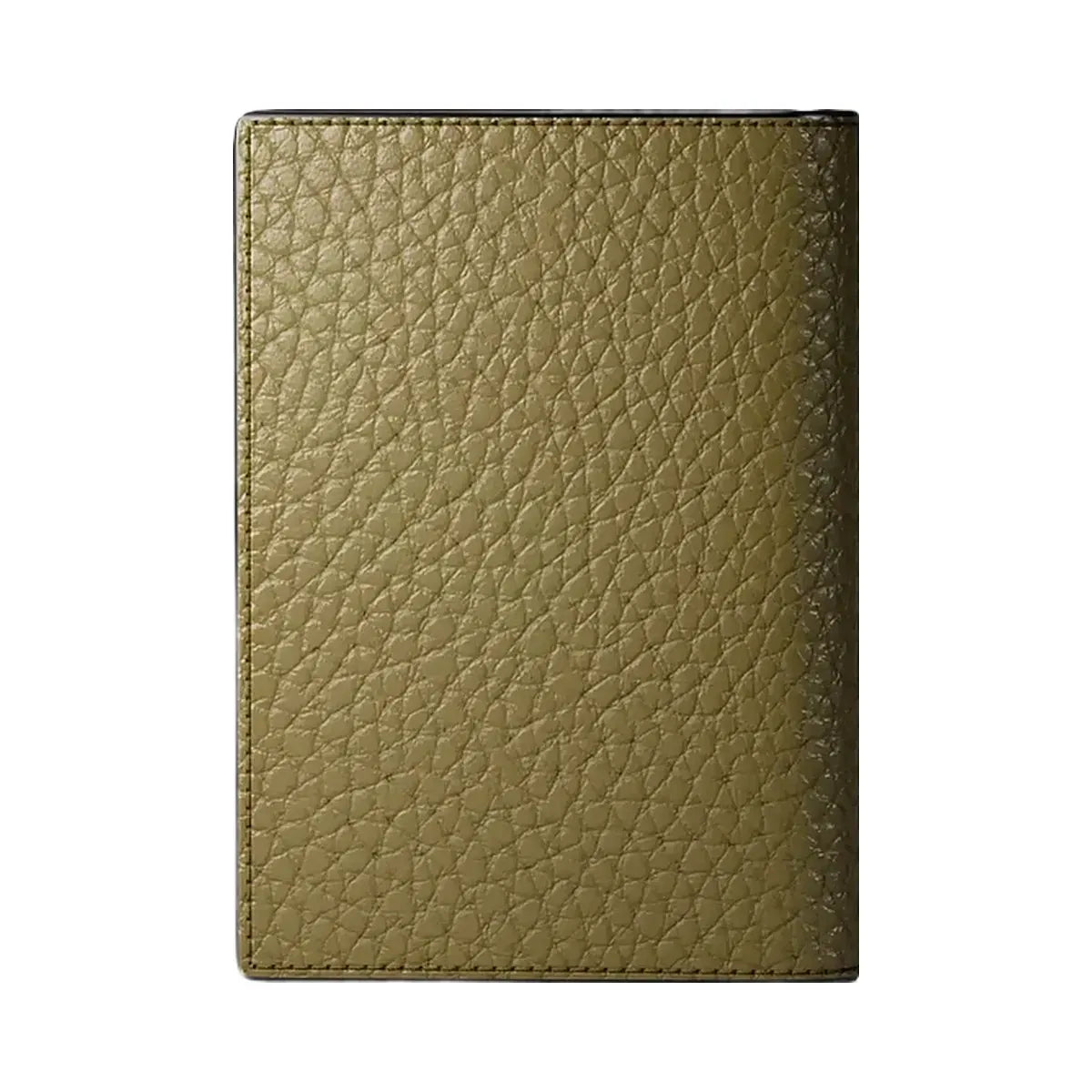Michael Kors Cooper Pebbled Leather Bi-Fold Card Case Oregano