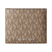Michael Kors Cooper Logo Billfold Wallet With Coin Pouch CAMEL