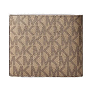 Michael Kors Cooper Logo Billfold Wallet With Coin Pouch CAMEL