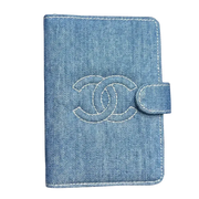 Chanel Denim Passport Holder