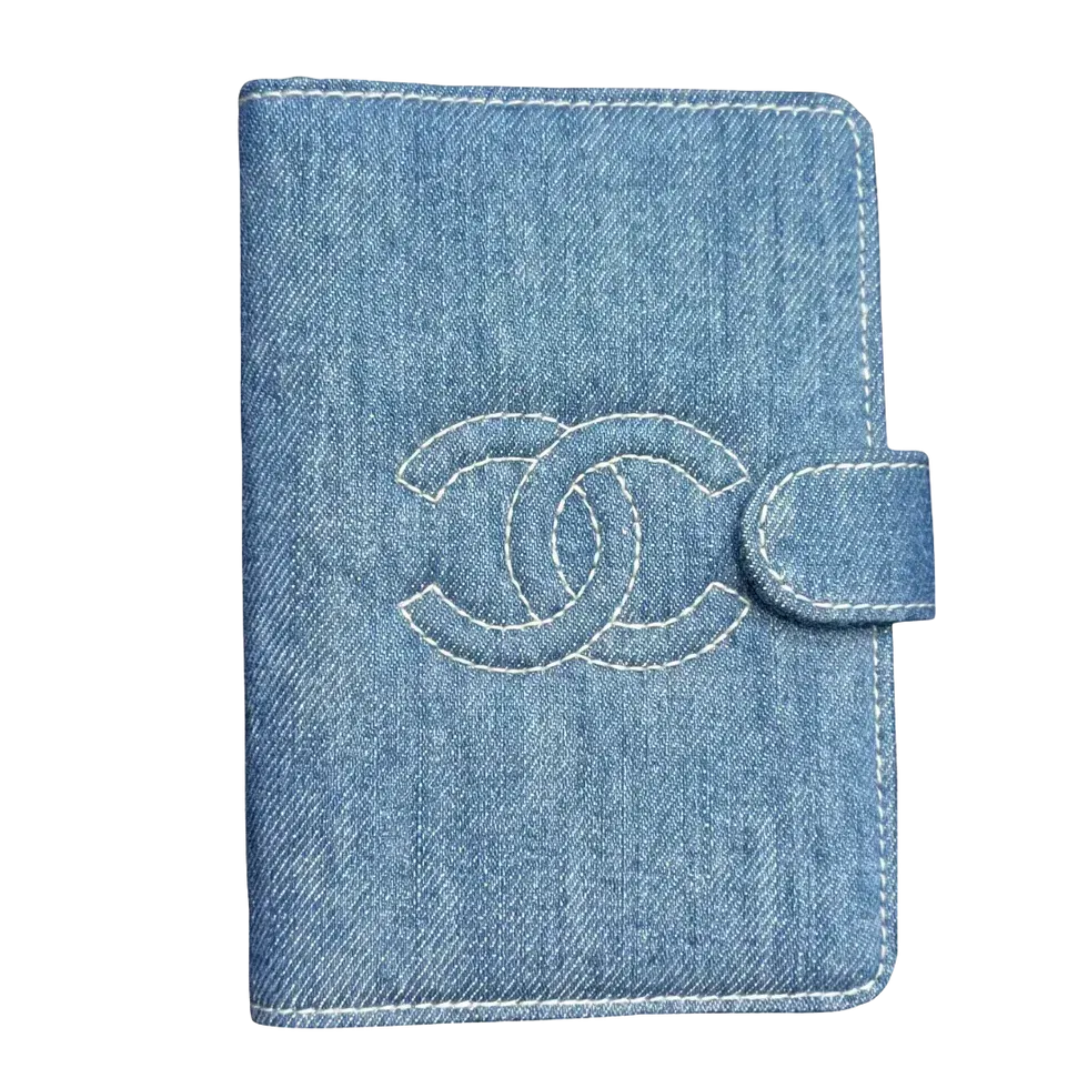 Chanel Denim Passport Holder