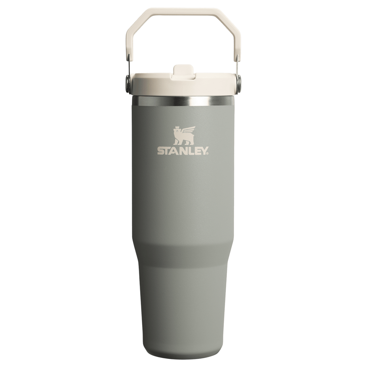 Stanley The IceFlow Flip Straw Tumbler | 30 OZ Sage Grey