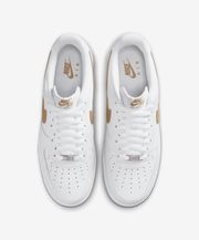 Nike | AIR FORCE 1 '07 { WHITE/PARACHUTE BEIGE - WHITE