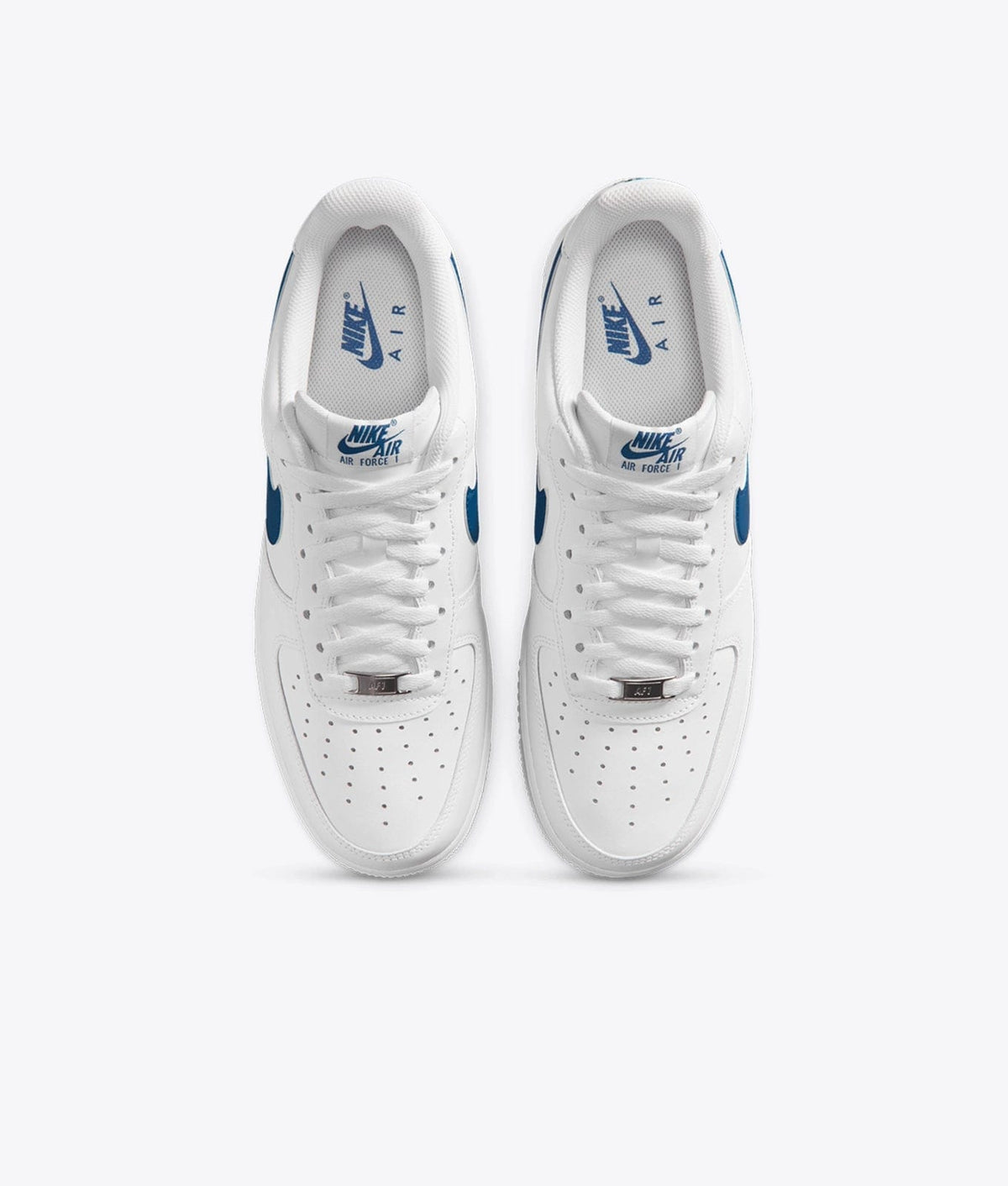 Nike Air Force 1 Low '07 White Court Blue(Instant Ship)