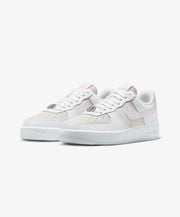 Nike | AIR FORCE 1 '07 SE { WHITE/BLEACHED LILAC - METALLIC SILVER