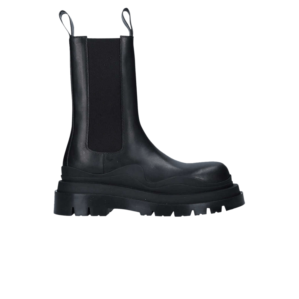 Bottega Veneta Tire Boot Triple Black