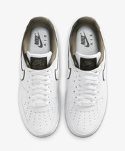 Nike | AIR FORCE 1 '07 ESSENTIAL { WHITE/SEQUOIA - MEDIUM OLIVE