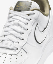 Nike | AIR FORCE 1 '07 ESSENTIAL { WHITE/SEQUOIA - MEDIUM OLIVE