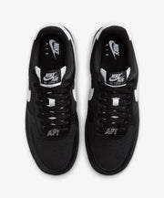 Nike | AIR FORCE 1 '07 SE { BLACK/WHITE - METALLIC SILVER