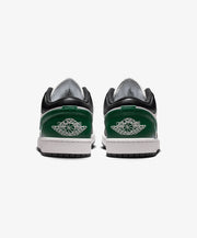 Air Jordan JORDAN | AIR JORDAN 1 LOW { BLACK/SUMMIT WHITE - GORGE GREEN