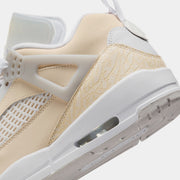 Air Jordan Spizike Low Mens Basketball Shoes (Sand Drift/White/White/Vast Grey)