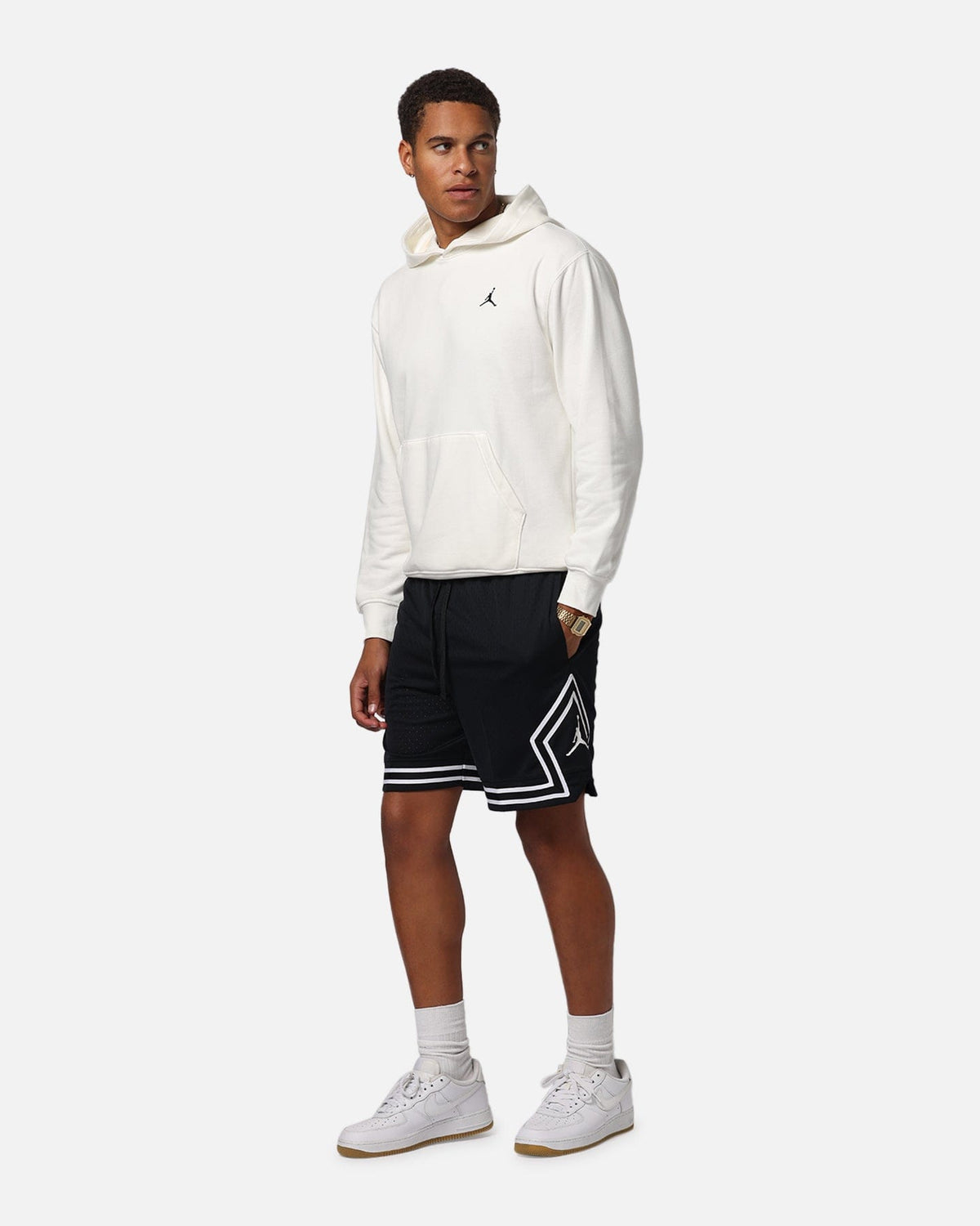 Air Jordan Jordan Dri - FIT Sport Diamond Shorts Black/White/White