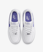 NIKE | AIR FORCE 1 { WHITE/LIGHT THISTLE - WHITE