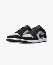 Air Jordan JORDAN | AIR JORDAN 1 LOW { BLACK/WHITE - LT SMOKE GREY