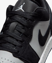 Air Jordan JORDAN | AIR JORDAN 1 LOW { BLACK/WHITE - LT SMOKE GREY