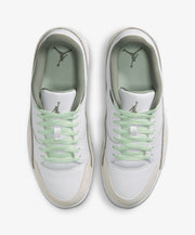 Air Jordan Jordan | FLIGHT COURT { WHITE/VINTAGE LICHEN - SWAN - JADE STONE