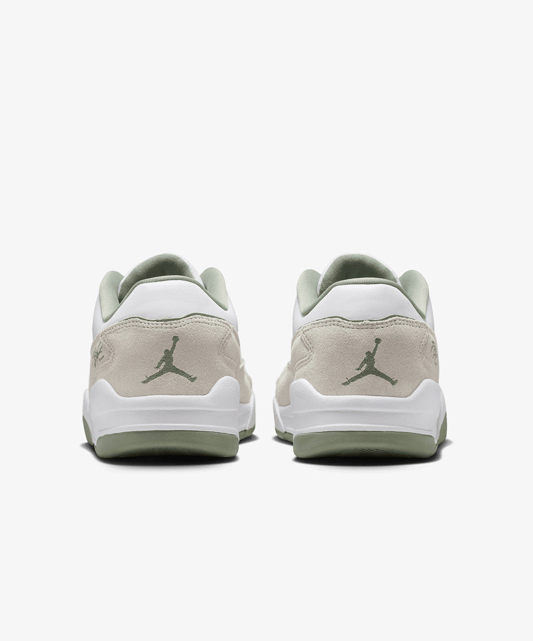 Air Jordan Jordan | FLIGHT COURT { WHITE/VINTAGE LICHEN - SWAN - JADE STONE